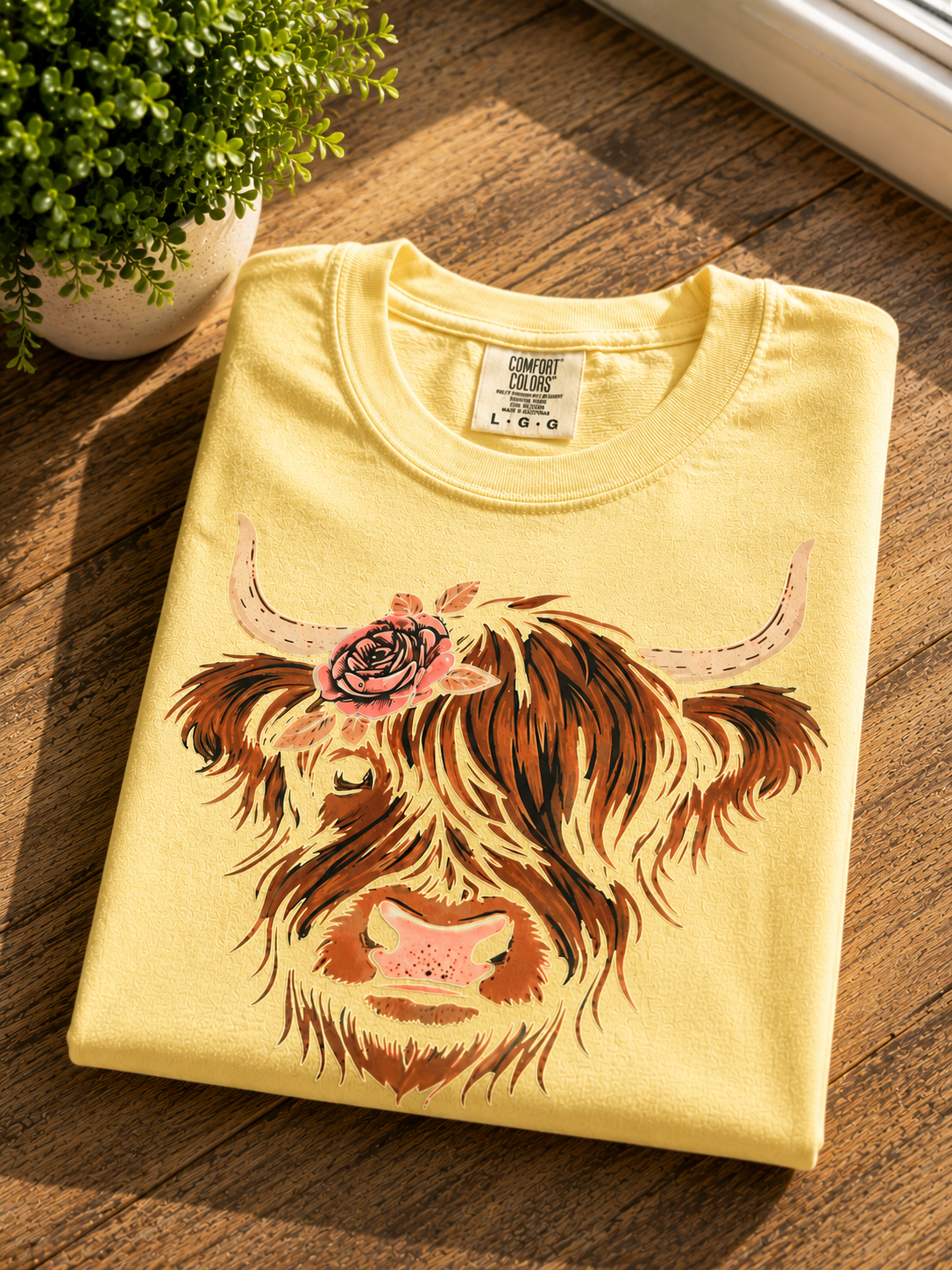 Rose Cow