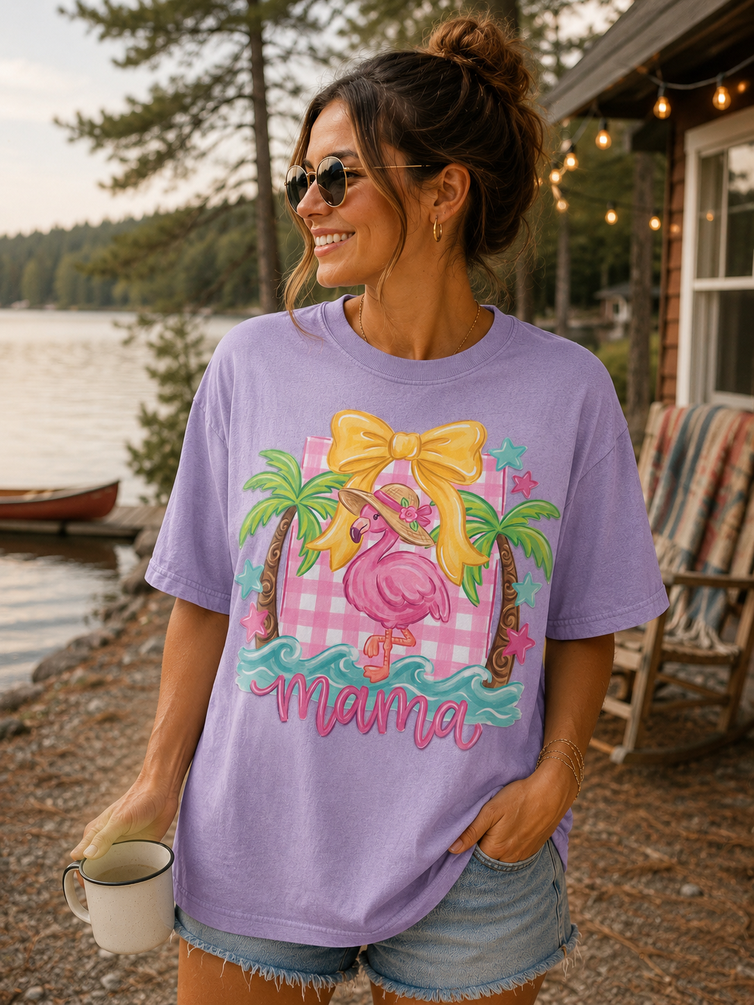 Flamingo Mama