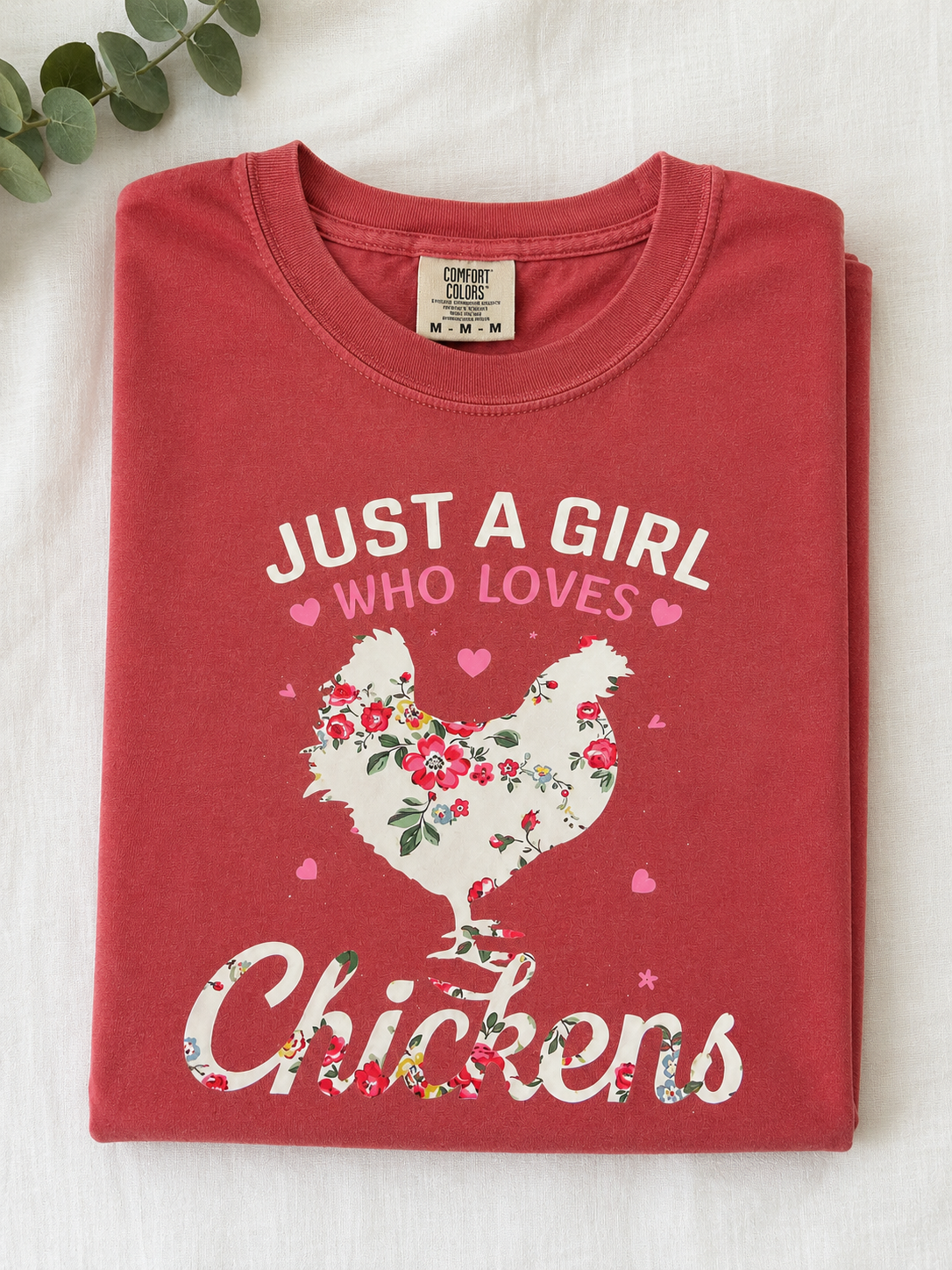 just a girl who loves chickens