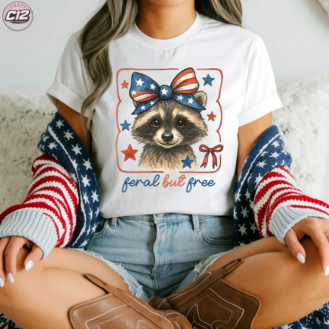 Feral but Free Raccoon