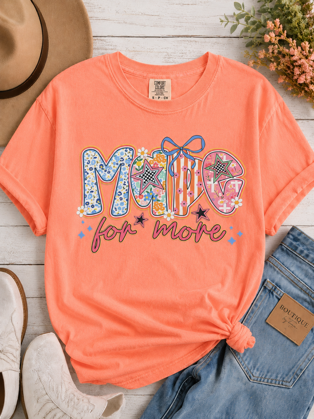 Made For More Floral & Stars