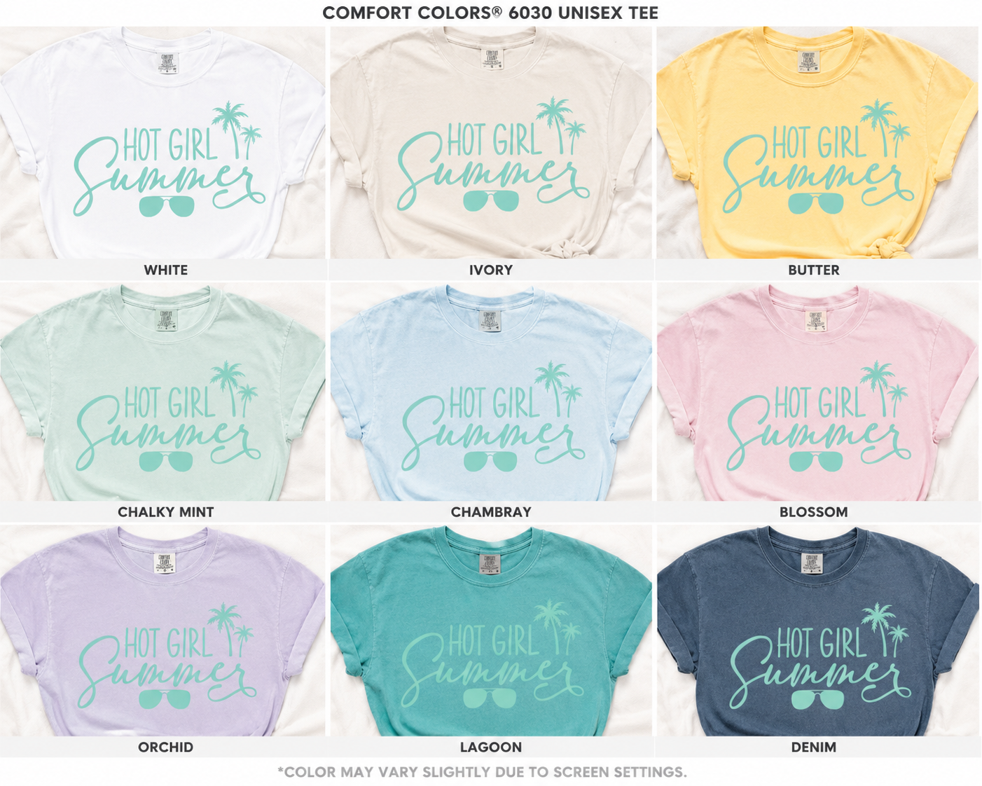 Teal Hot Girl Summer