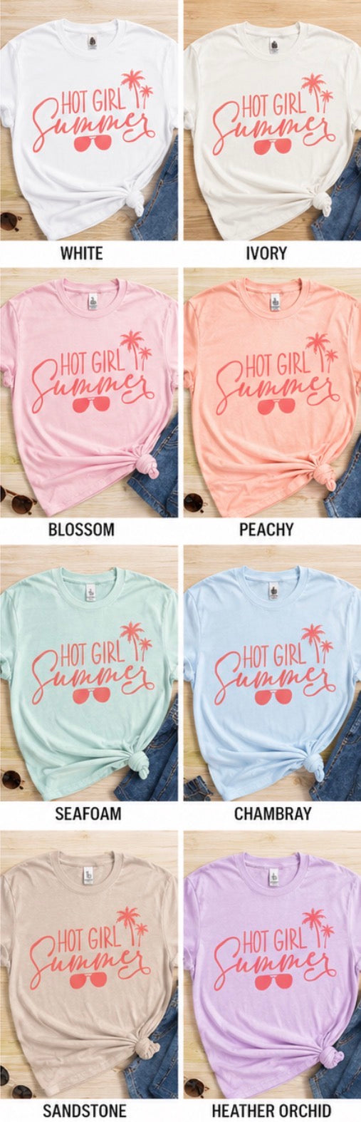 Coral Hot Girl Summer