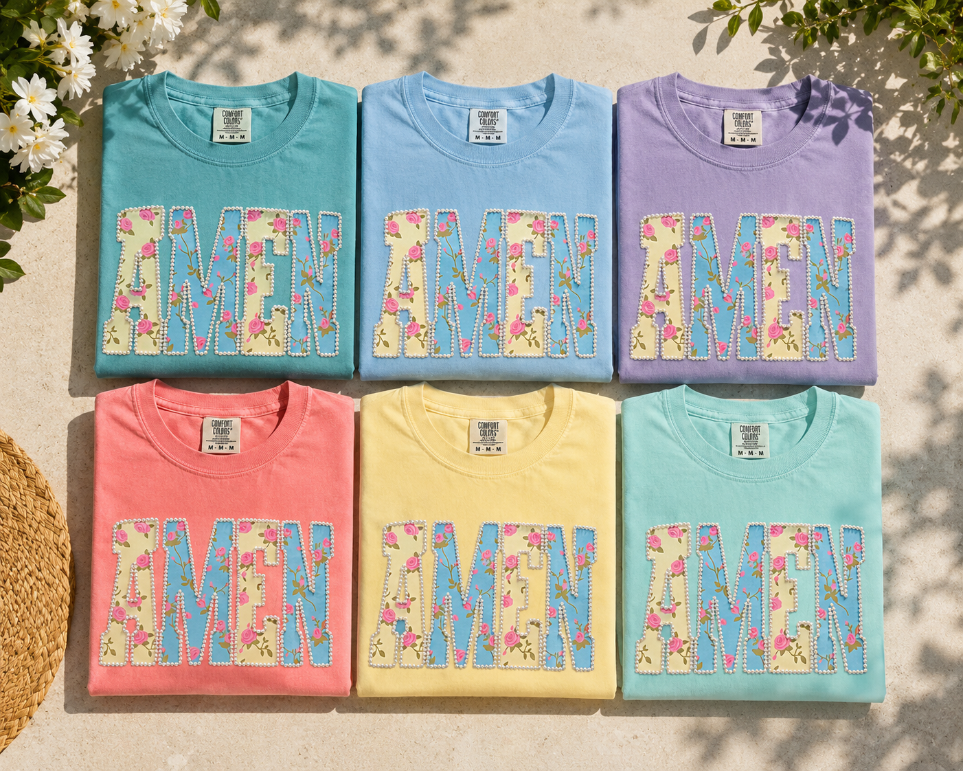 Amen Floral & Pearls