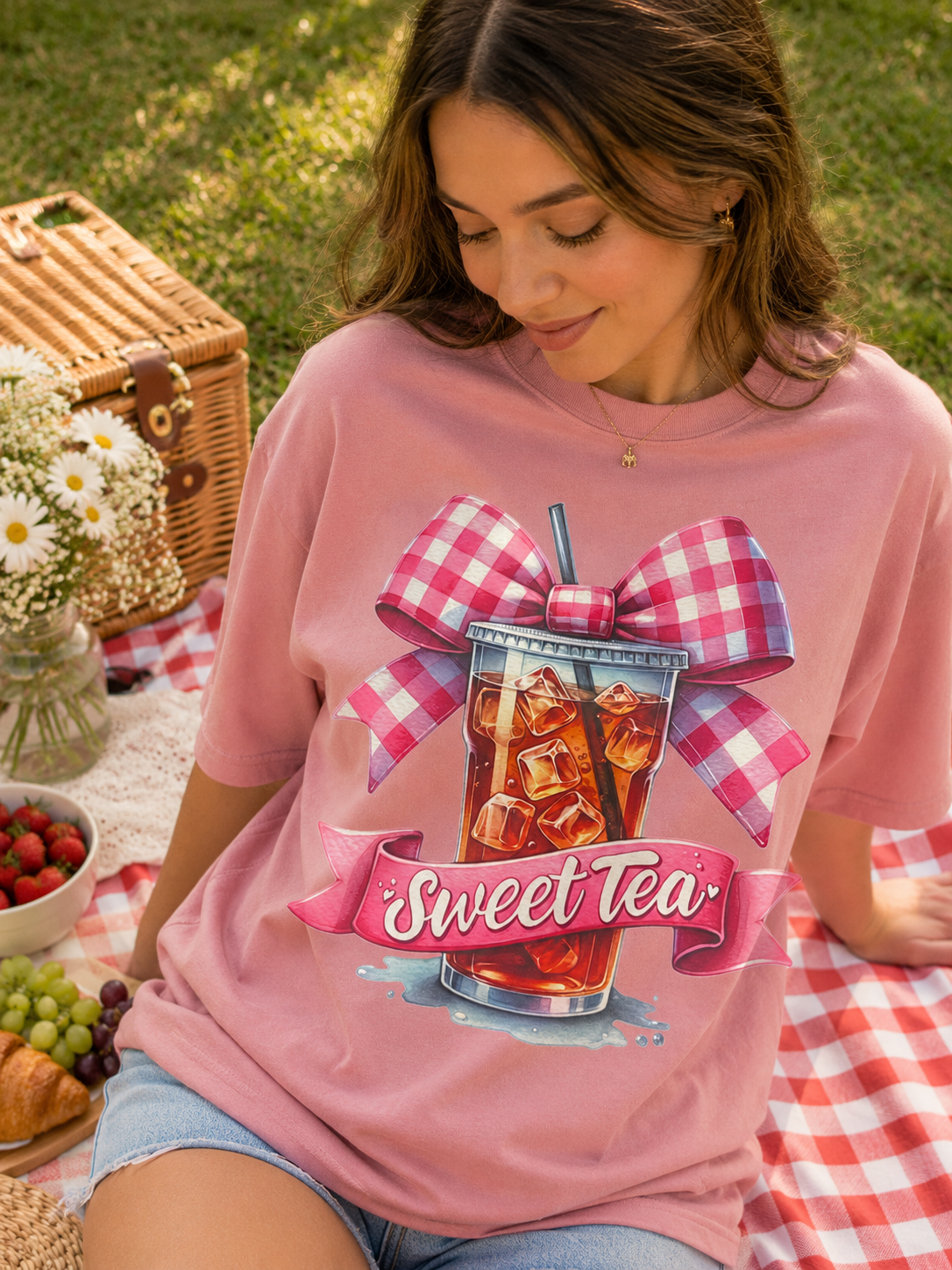 sweet tea picnic bow