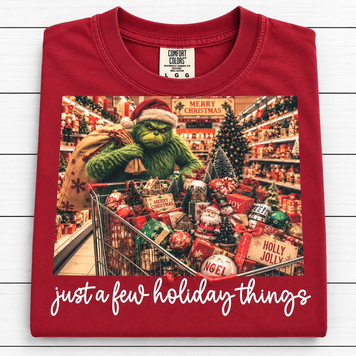 Just A Few Holiday Things Green Guy