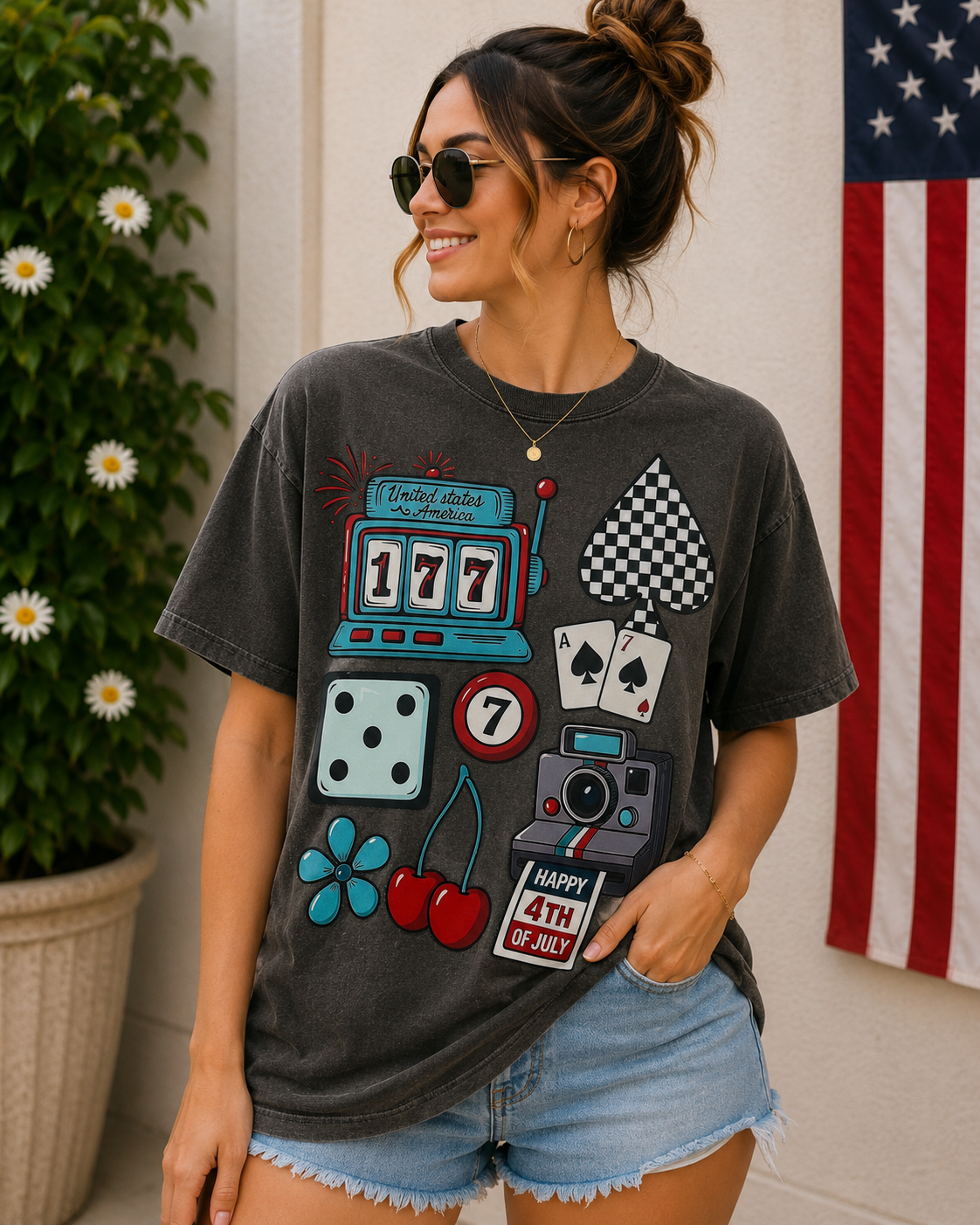 Vintage Americana Lucky Charm Tee