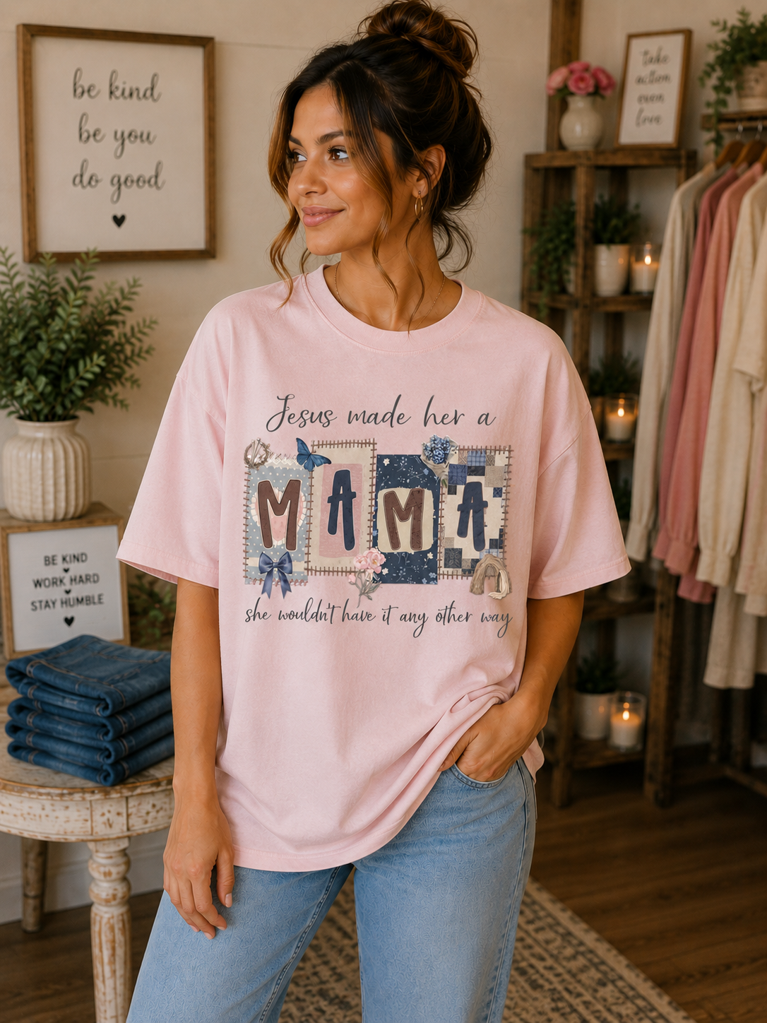 Jesus made her a mama