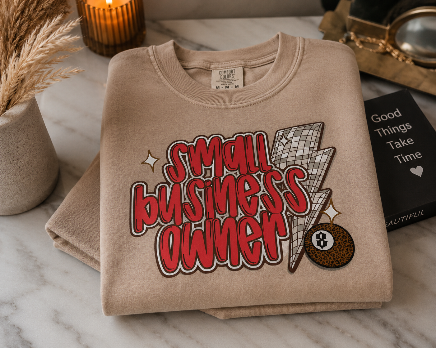small business owner lightning bolt