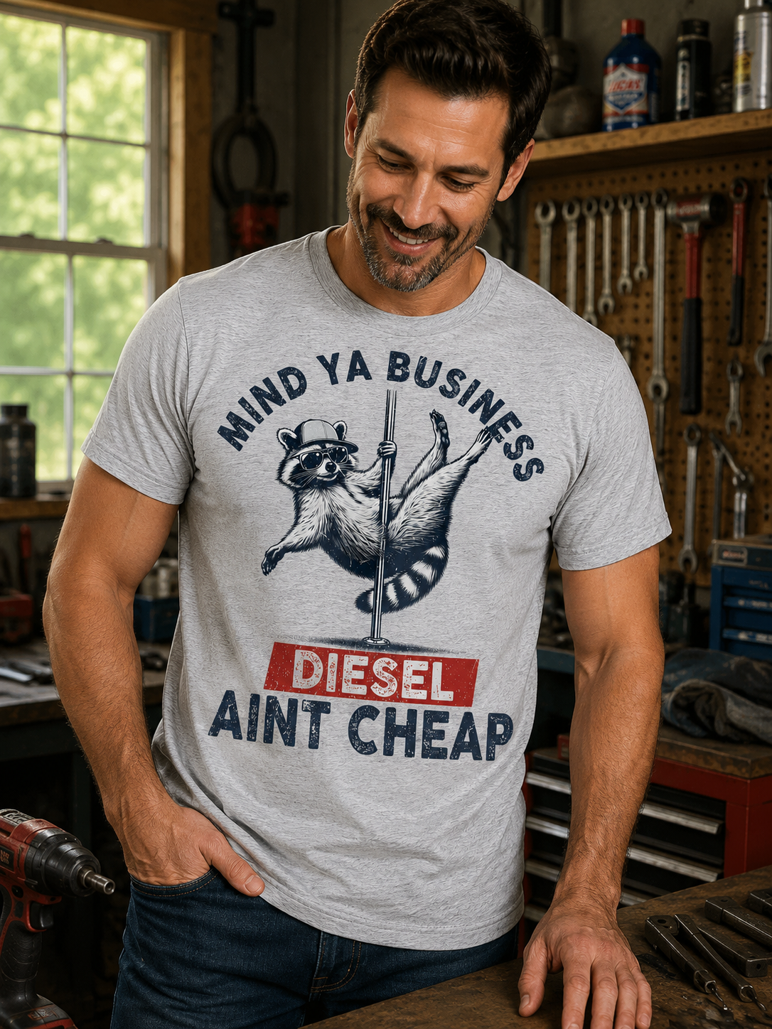 mind ya business, diesel ain’t cheap