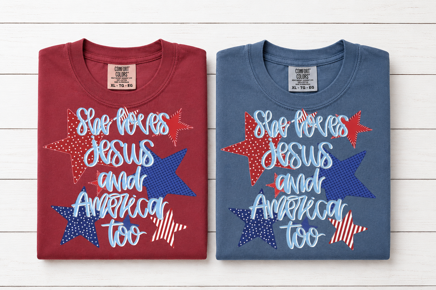 Loves Jesus & America Too