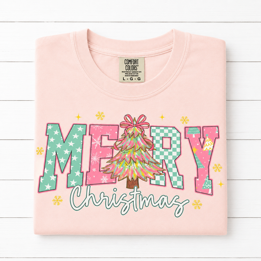 Merry Christmas Pastel