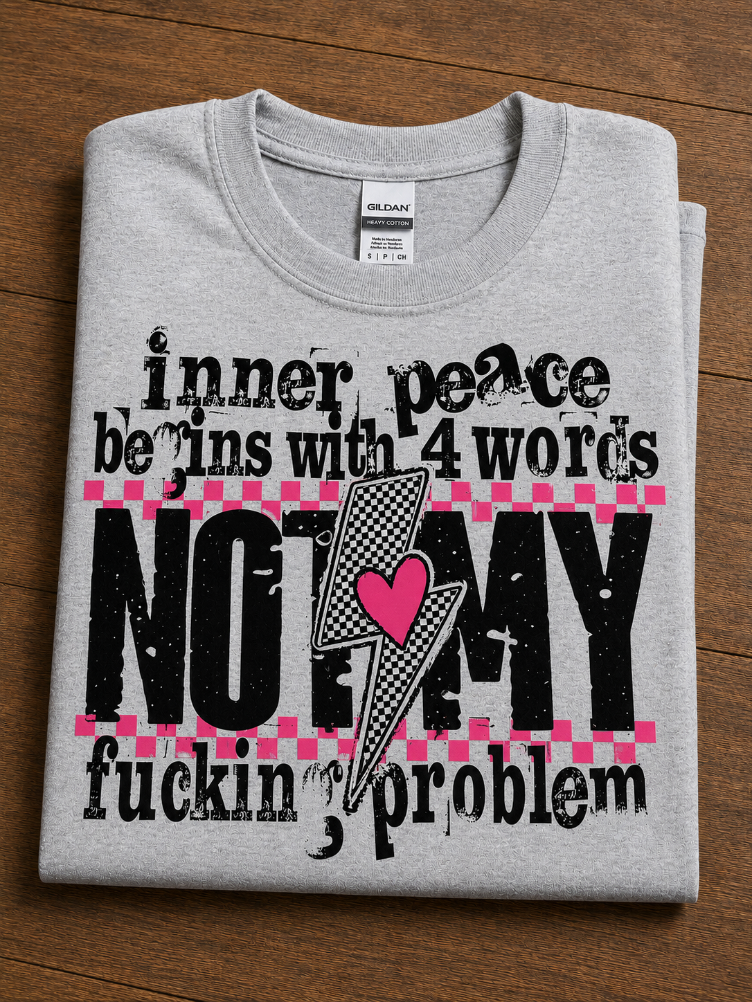 Inner Peace Begins With 4 Words - Not My F*cking Problem
