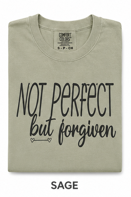 Not Perfect, But Forgiven