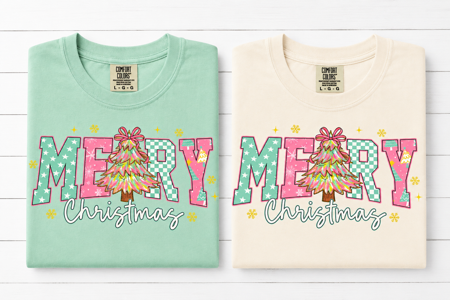 Merry Christmas Pastel