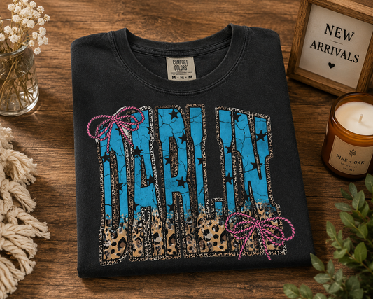 Turquoise & Leopard Darlin’