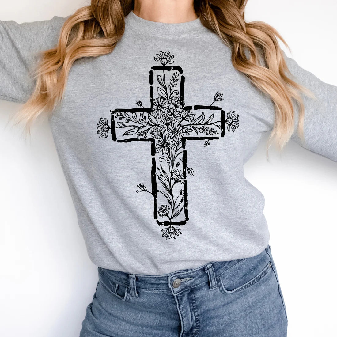 Floral Cross