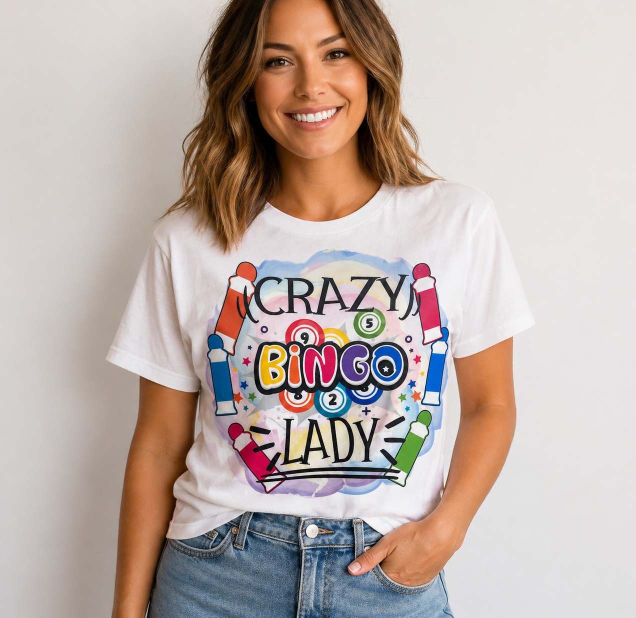 Crazy Bingo Lady