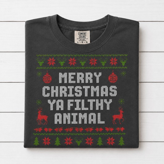 Merry Christmas Ya Filthy Animal
