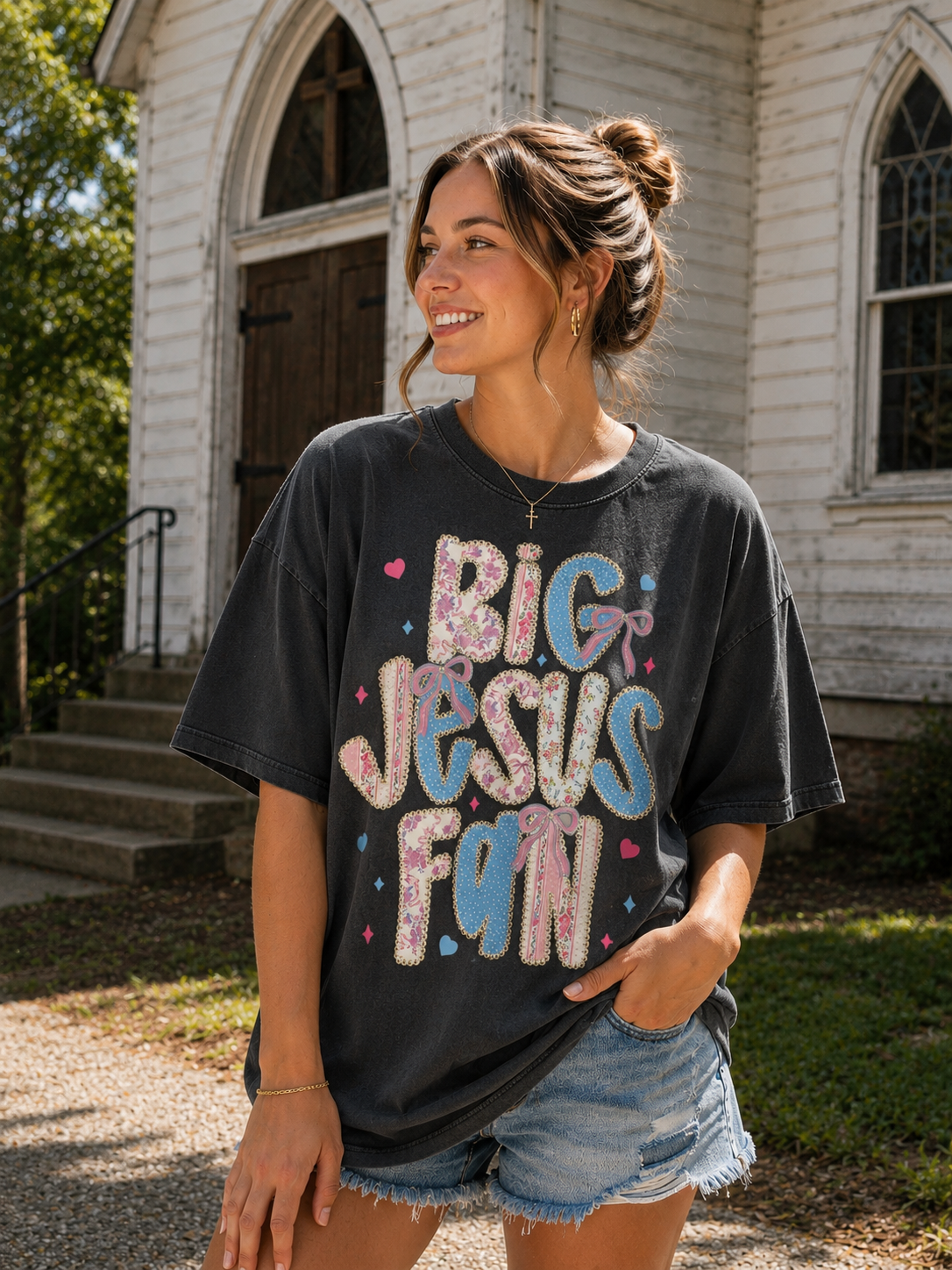 Big Jesus Fan Pearls