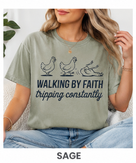 Walking By Faith Tripping Constantly