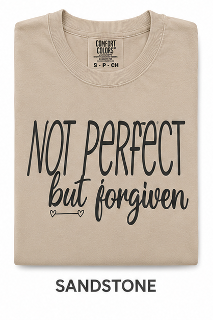 Not Perfect, But Forgiven