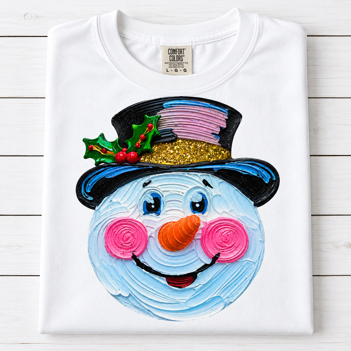 Paint Snowman