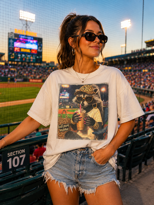 ballpark mama raccoon