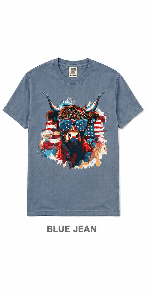 Patriotic Cow Splatter