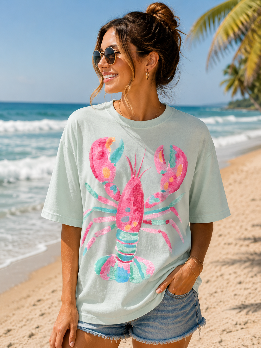 Watercolor Lobster