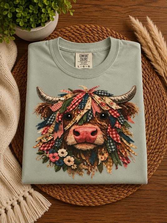 Country Patchwork Cow