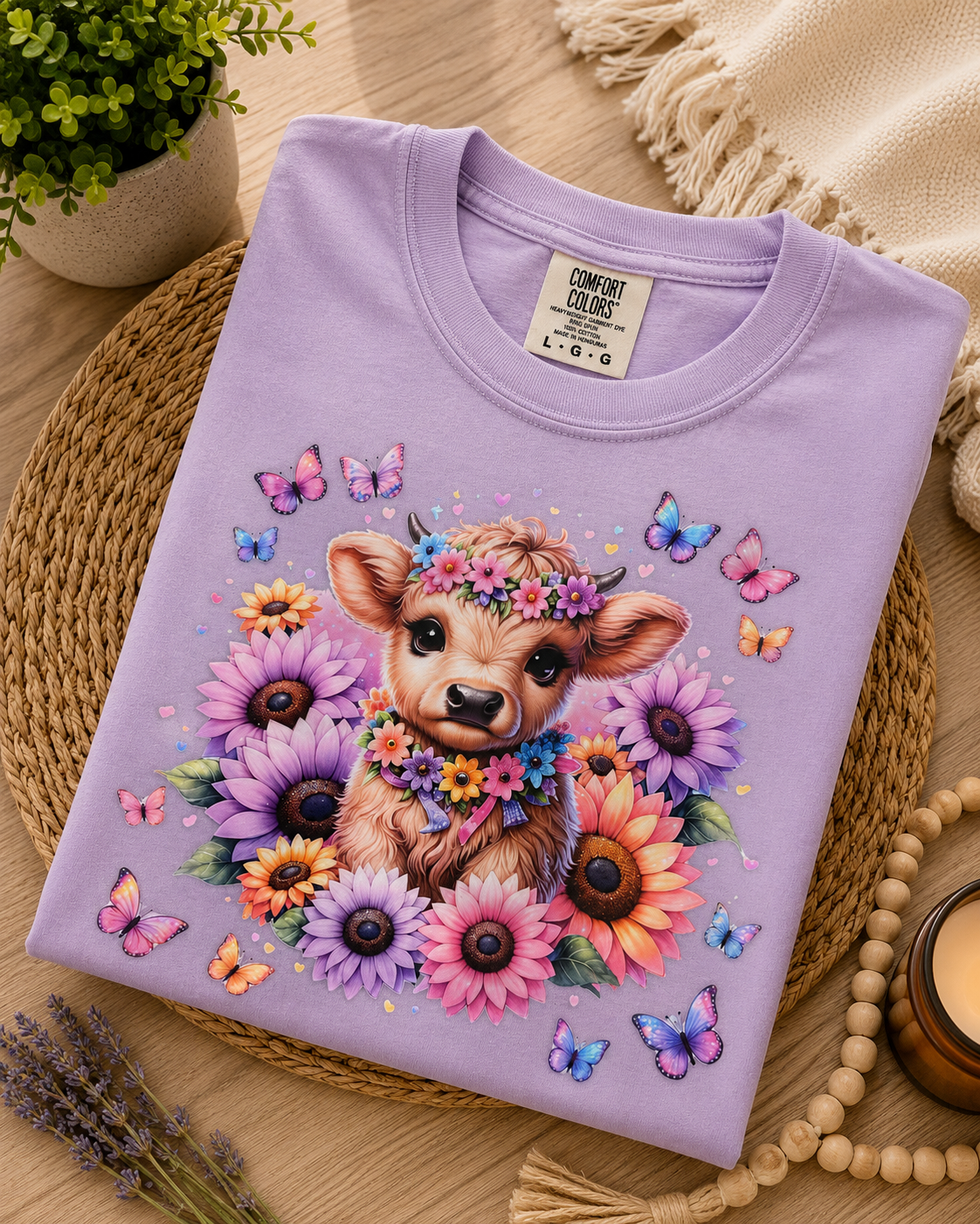 Butterfly Kisses Cow