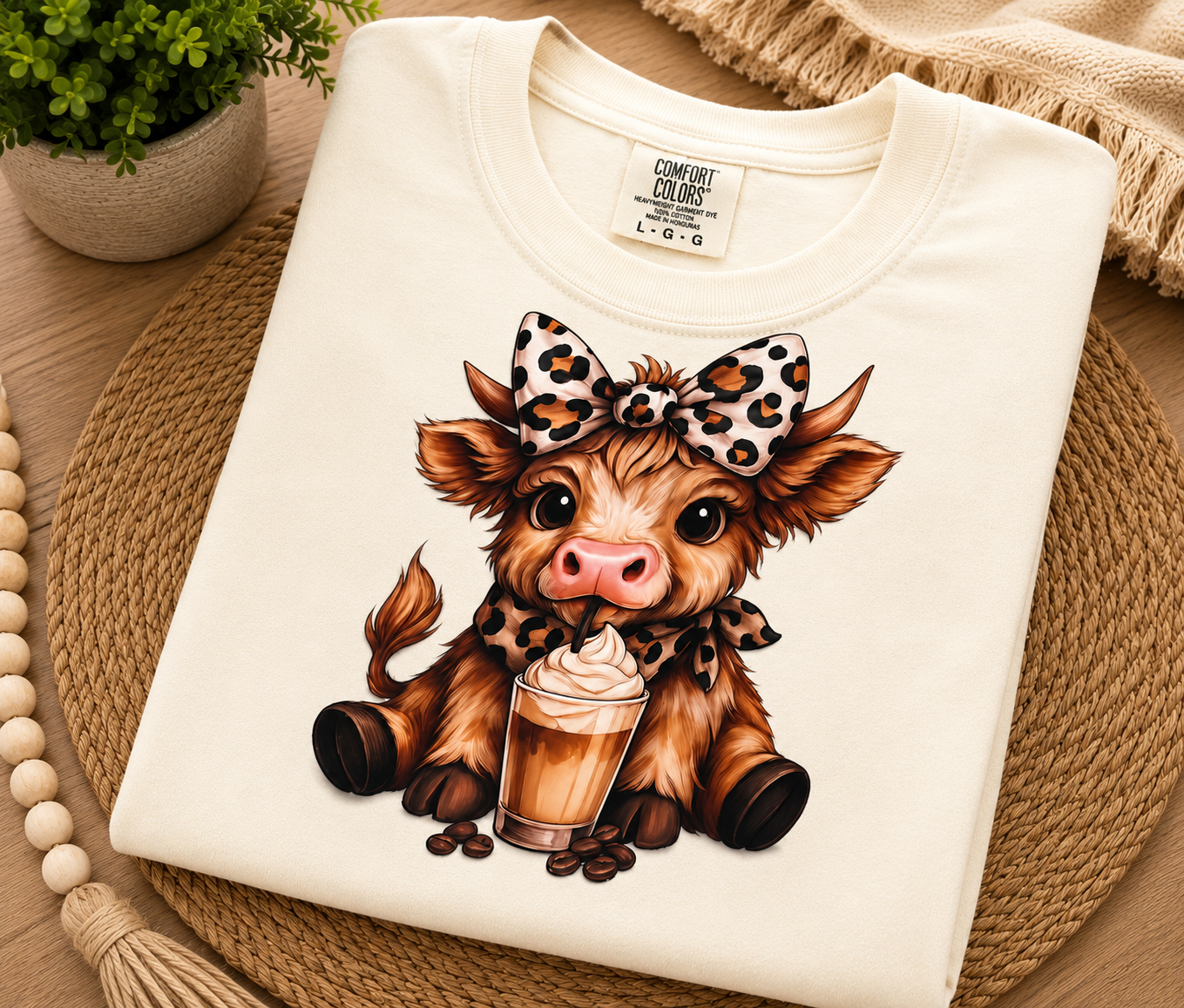 Sassy Coffee Cow