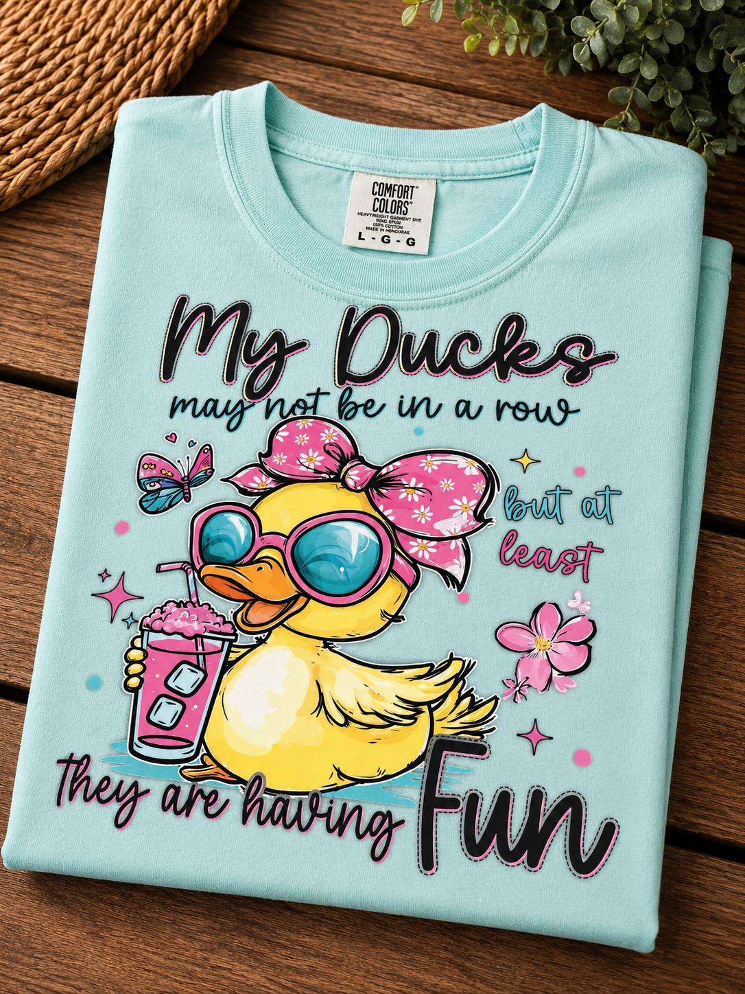 My Ducks May Not Be In A Row But At Least They’re Having Fun