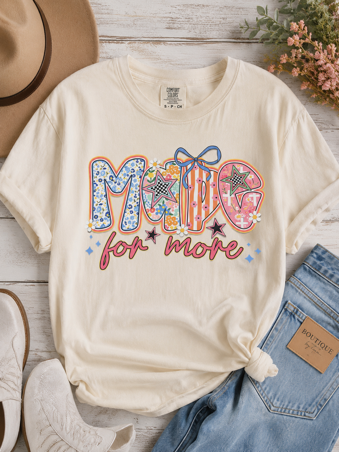 Made For More Floral & Stars