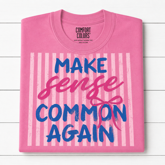 Make Sense Common Again