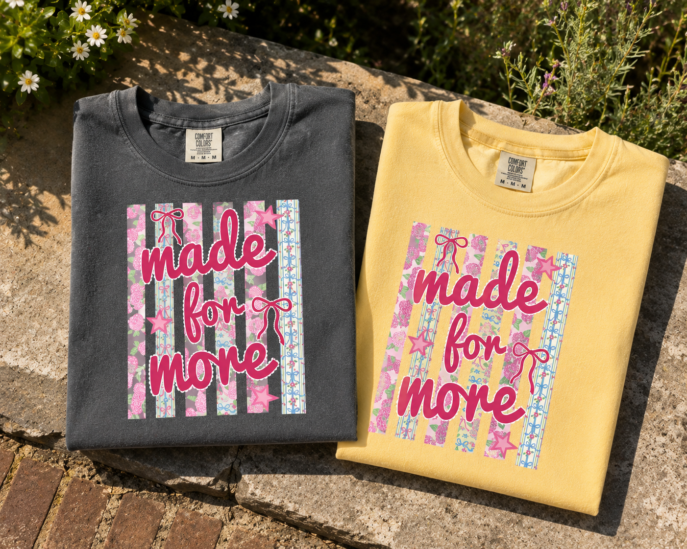 made for more floral stripes