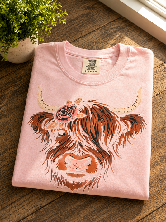 Rose Cow