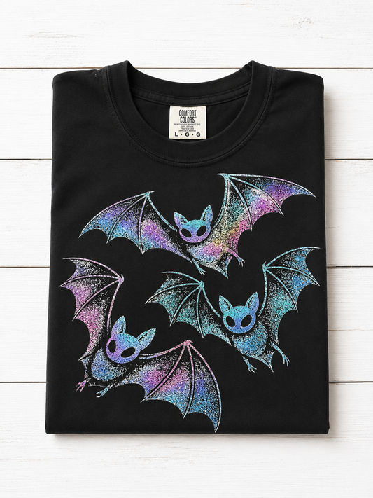Cosmic Bats - Black Apparel Only