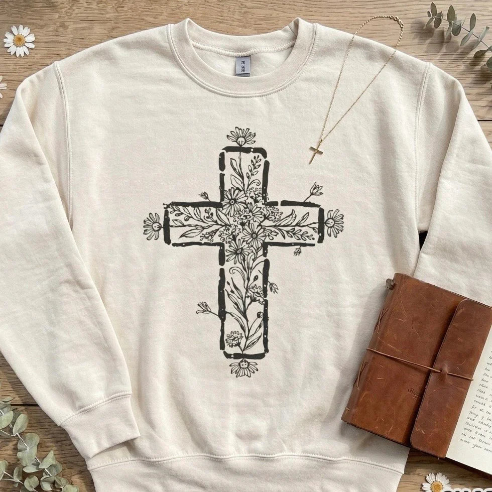 Floral Cross