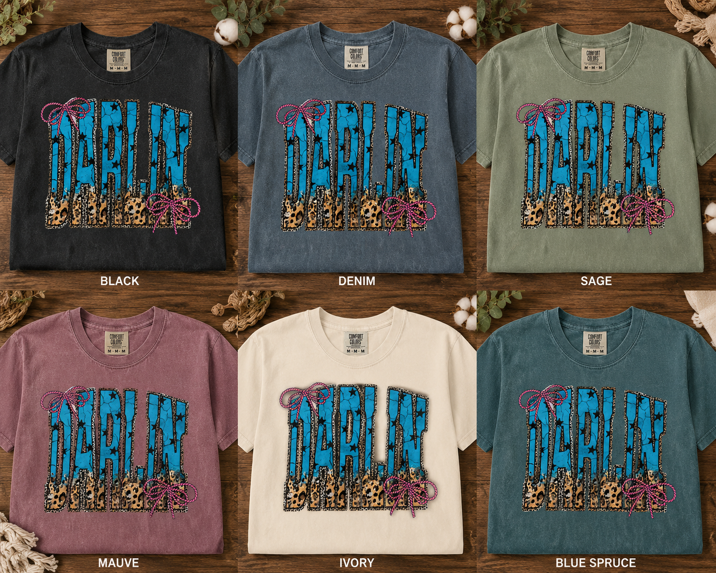 Turquoise & Leopard Darlin’