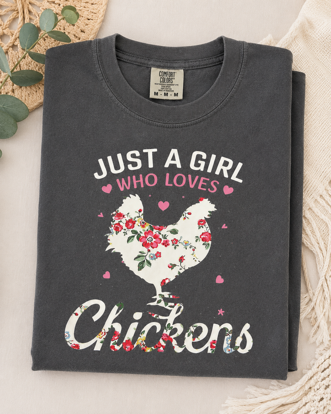 just a girl who loves chickens