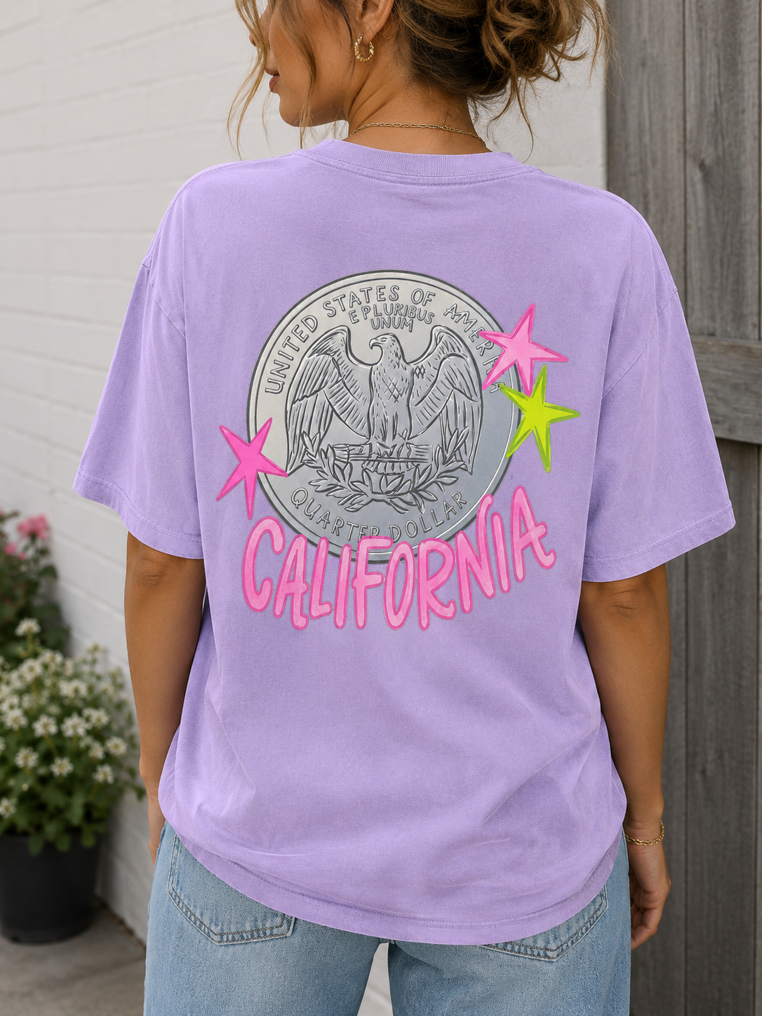heads carolina tails california, front & back