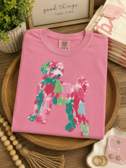 Golden Doodle Multi Colored