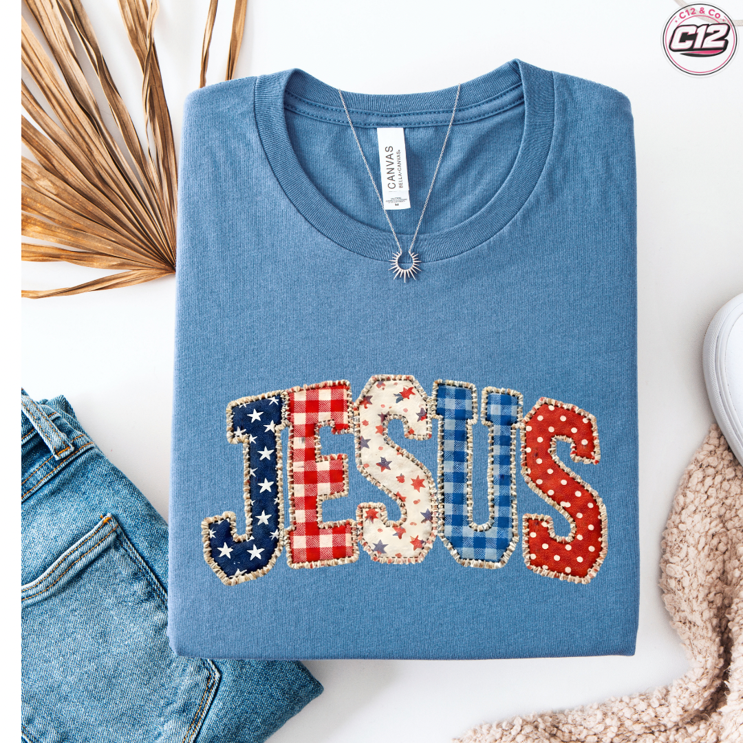Jesus USA Patchwork