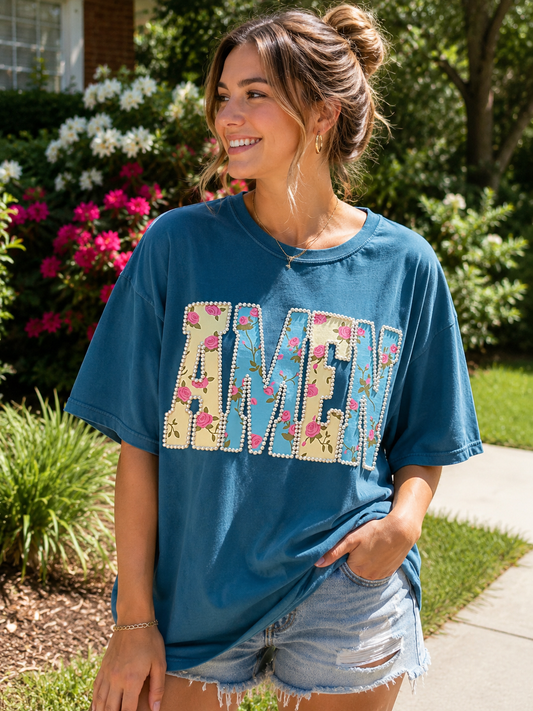 Amen Floral & Pearls