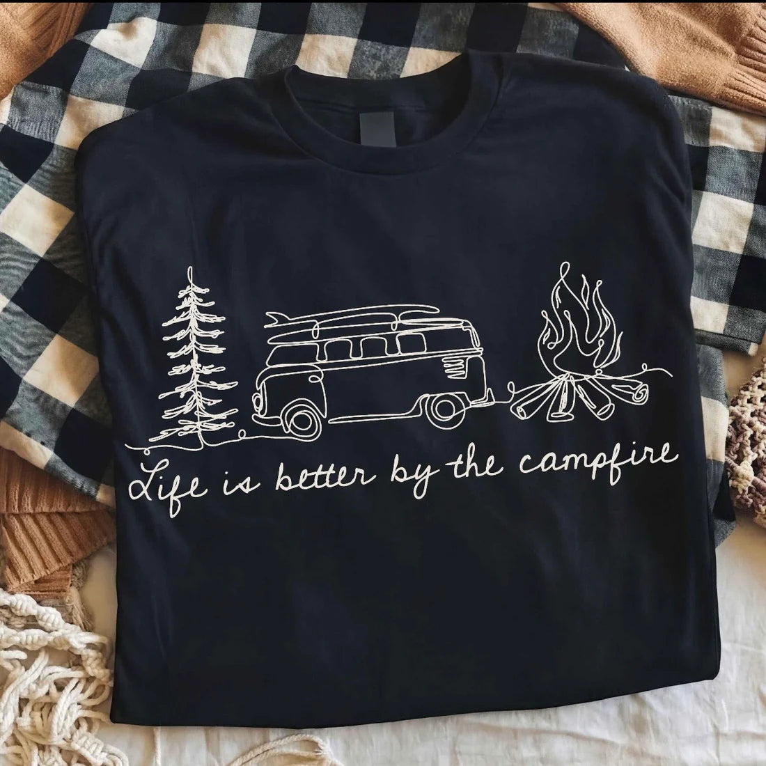 Life is Better by the Campfire