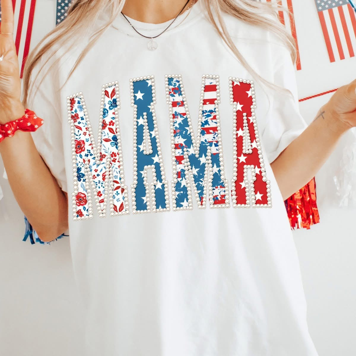 Red, White, & Blue Mama