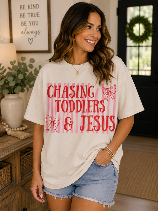 chasing toddlers and jesus