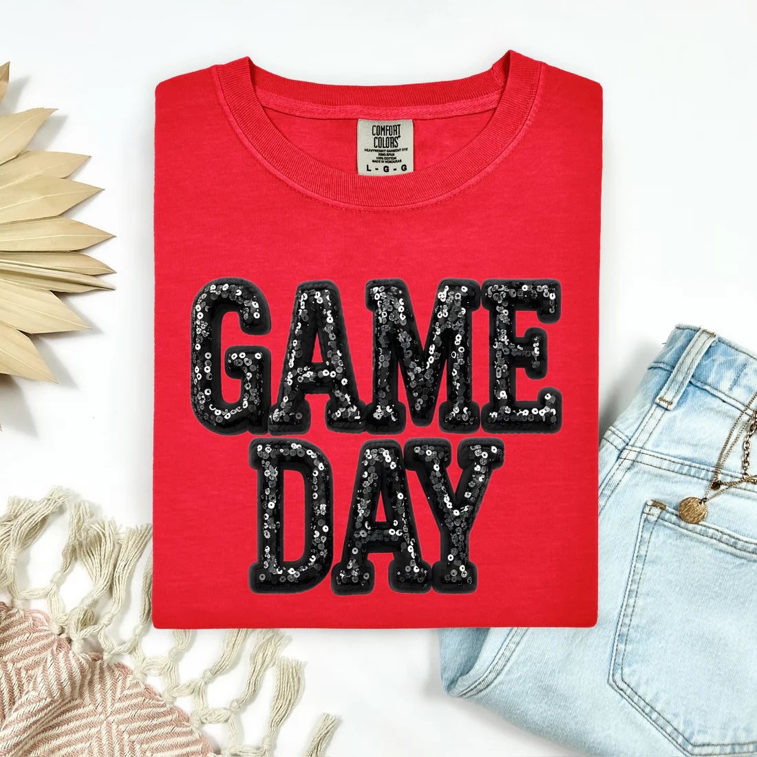 Game Day Faux Sequin